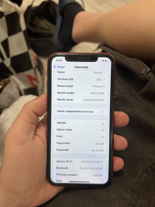 iphone 11 rosu 64gb