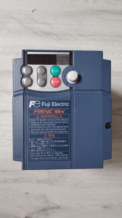 Invertor / Convertizor de Frecvență Fuji Electric FRENIC-Mini 1.5kW 3PH (Nou la cutie)