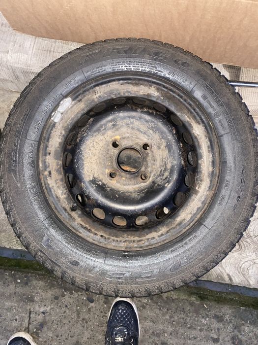 Vând R14 4x100 180/175/60/65 jante/cauciucuri/roti