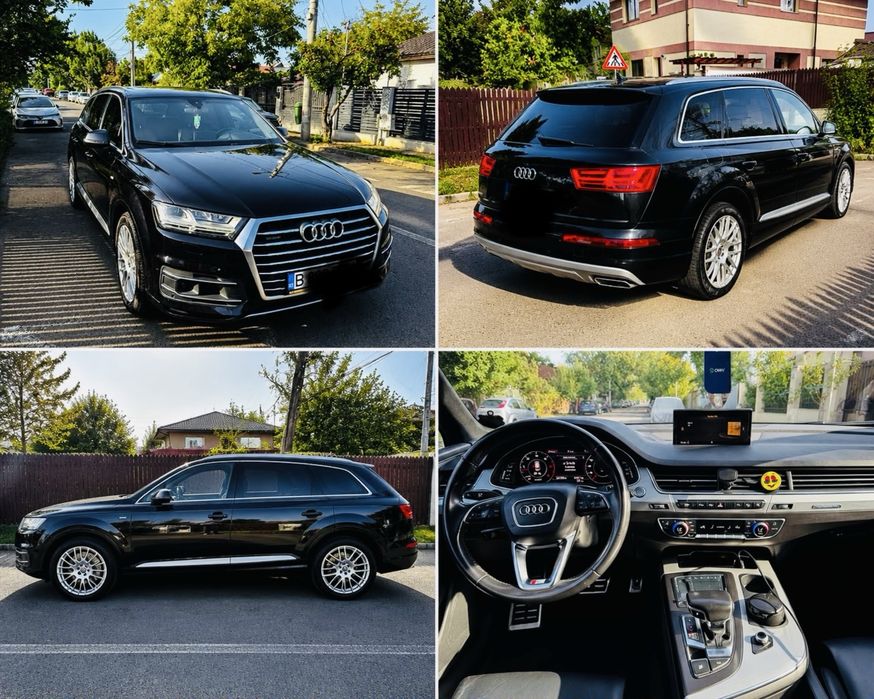 Audi Q7 3.0 TDI Quattro pachet S line/ Panoramic/ Ambientale/ Perne 5 Moduri de condus