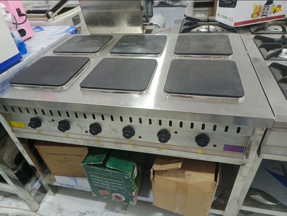 Gaz plita промышленная газовая плита нержавейки Gaz plita