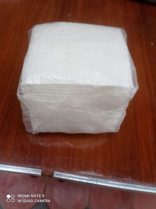 Baraka salfetka yetarli miqdorda mavjud  barcha  hududlarga.  Sifatli