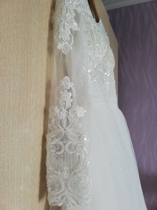 Шикарное свадебное платье