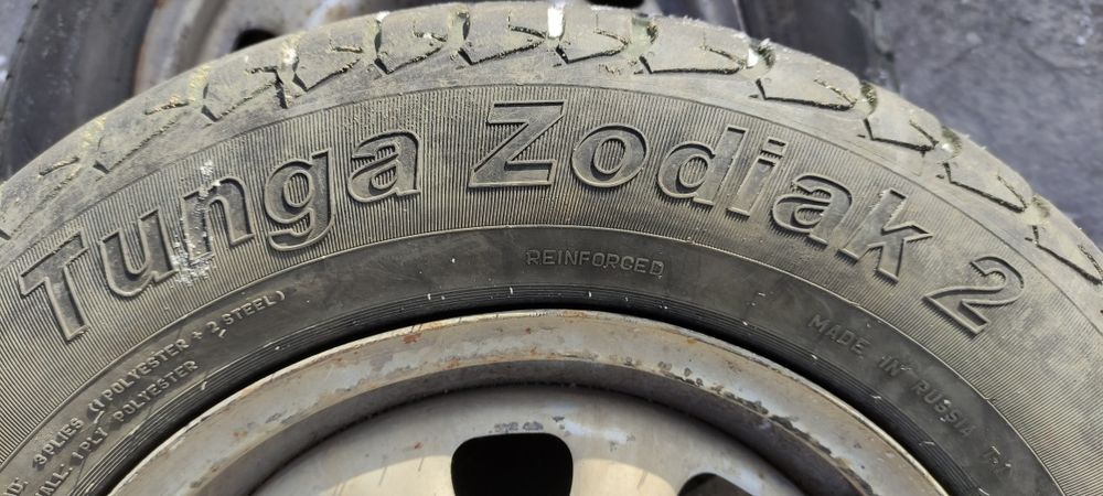 Продам шины с дисками на 14r