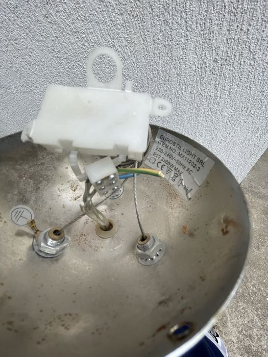 Lustra Disc Gri pentru interior