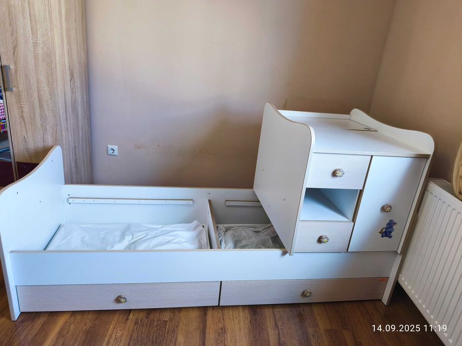 Бебешко креватче 3 в 1