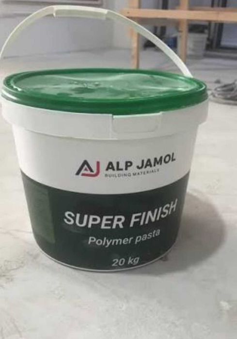 Super Finish – Polimerli tayyor finish shpaklyovkasi (pasta)