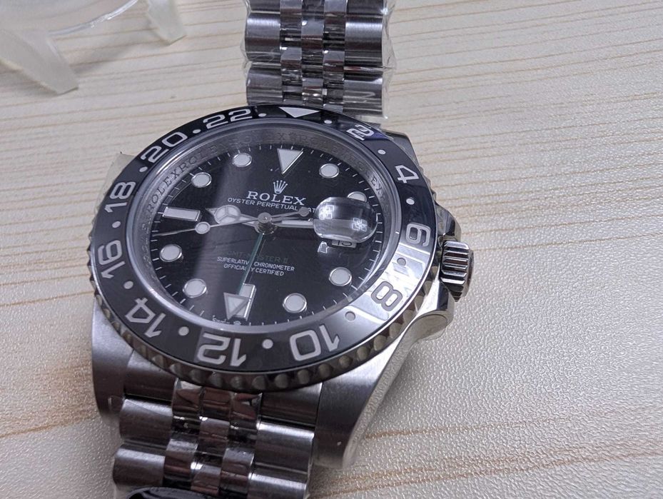 Ceas Rolexi GMT Master II Black Grey ceramic Bezel Nou Top