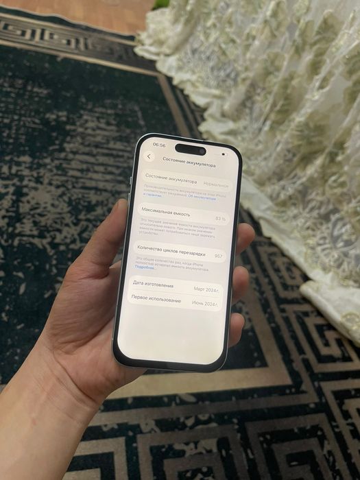 Айфон 15 256гб 83%