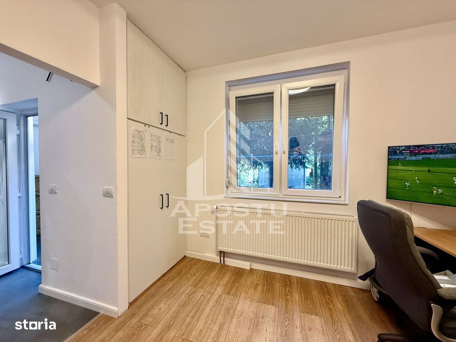 Apartament o camera si curte de vanzare zona Lunei - Complex Timisoara — fotografia 3