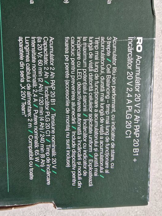 Încărcător Parkside 20 V 2,4 A/ 4.5 A  PLG 20 C1