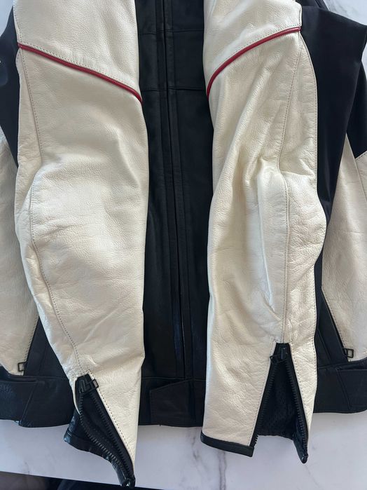 Geacă moto piele RS Taichi cu mesadă termică - XL (JP XXL)