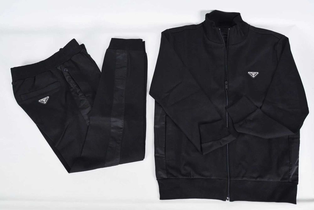 Prada tracksuit black