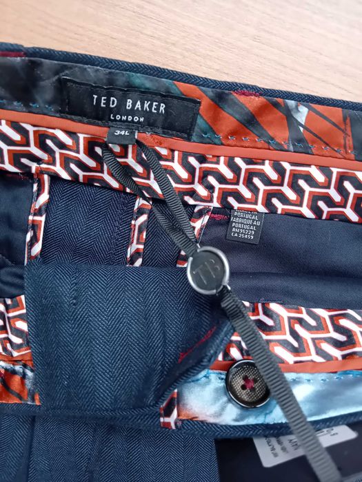 -50% Ted Baker N34-36 памук,лен панталон