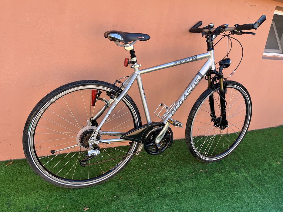 Като Нов Алуминиев Велосипед PEGASUS 28цола 8х3 Внос Германия