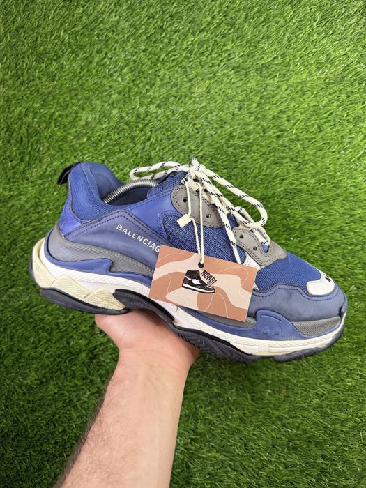 Balenciaga Triple S Navy Blue 44