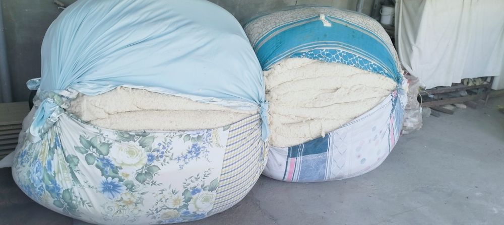 Paxta titish sehi . Пахта титиш цехи