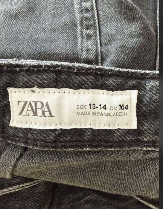Дънкова пола-панталон Zara Kids