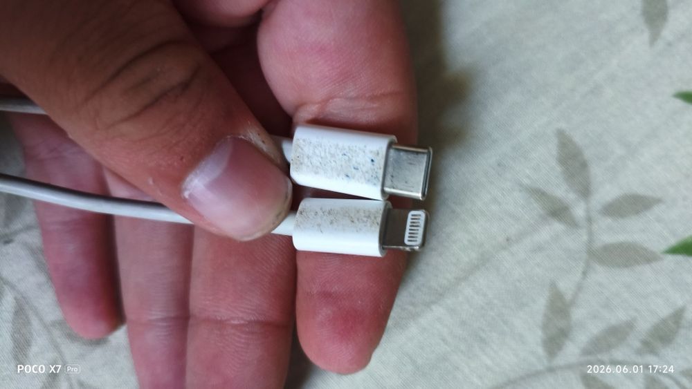 Оригинальный кабель Apple Type-C to Lightning для iPhone