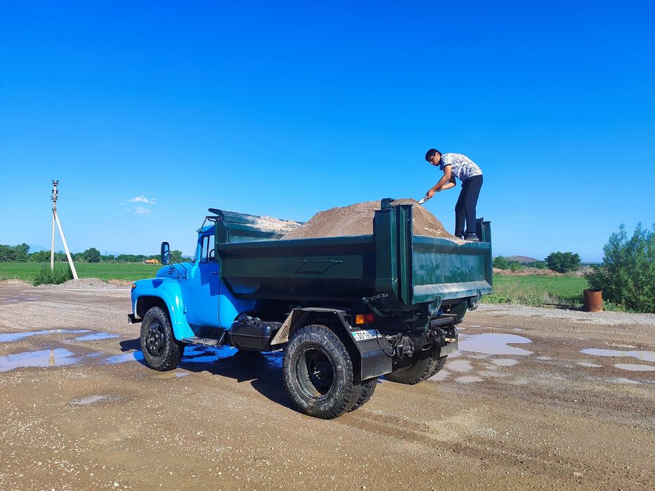 Доставка сникерс песок отсев глина дрова пгс щебень вывоз мусора ЗИЛ