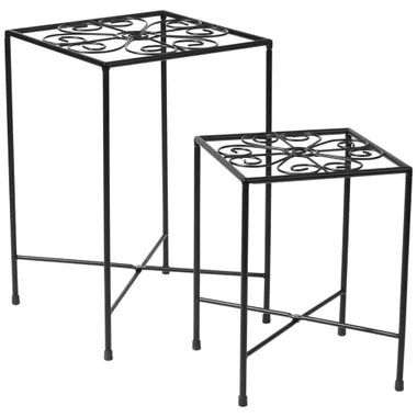 Сет 2 цветарника с оргаменти