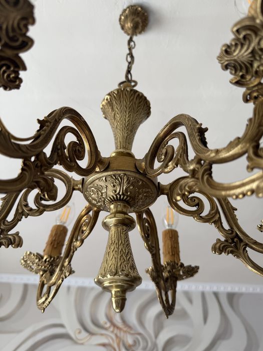 Candelabru bronz masiv