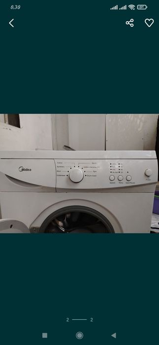 Продаю стиральную машину 8кг