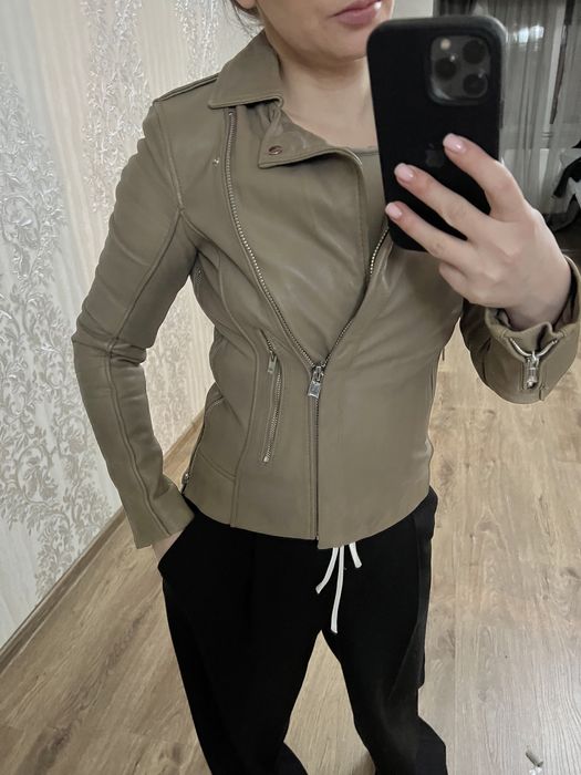 Geci piele  naturala ,zara sau stradivarius