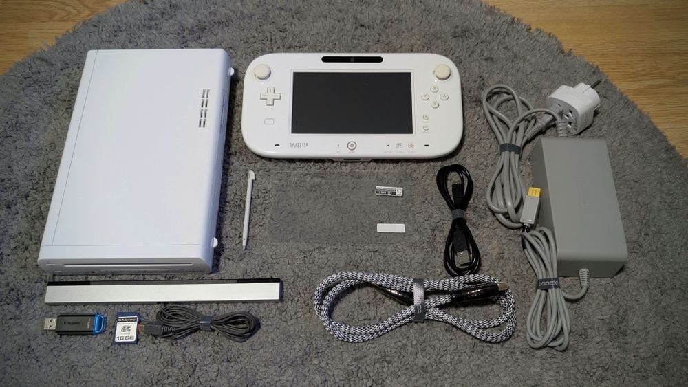 Consola Nintendo Wii  U White Japanese version modata 170gb