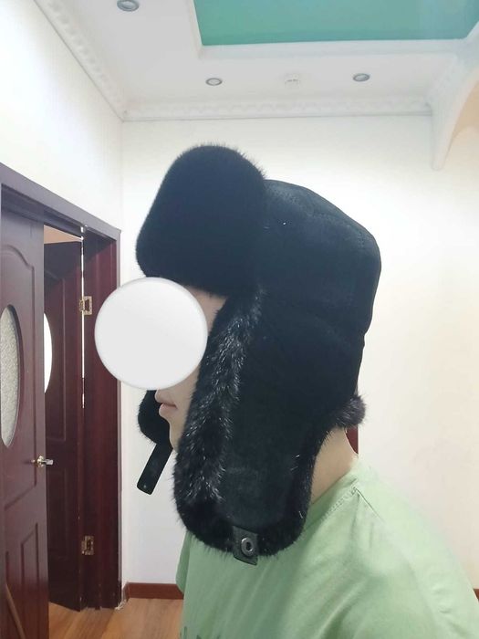 Продам норковаю шапку ушанка