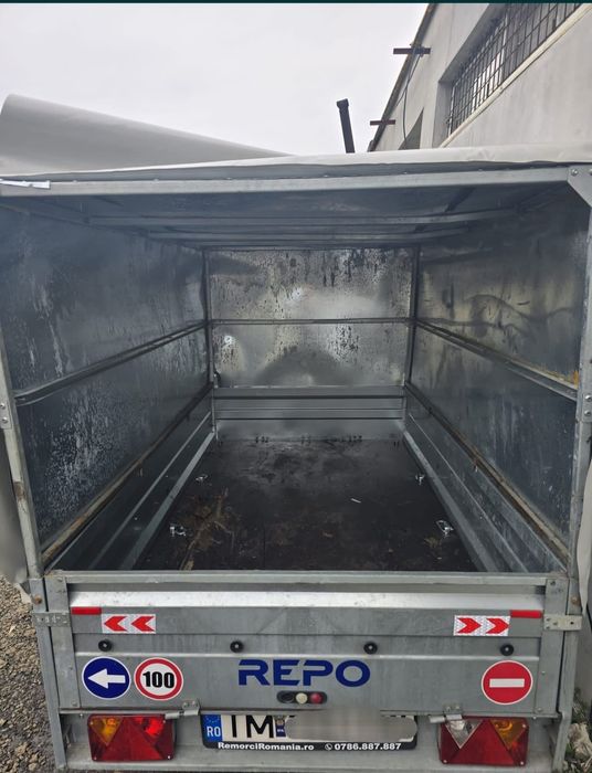 Închiriez Remorca Repo 750Kg cu prelată
