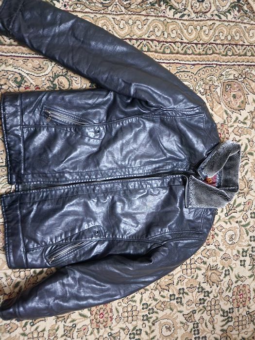 Мужчские кожаные куртку