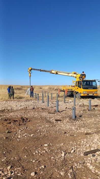 Винтовые сваи фундамент