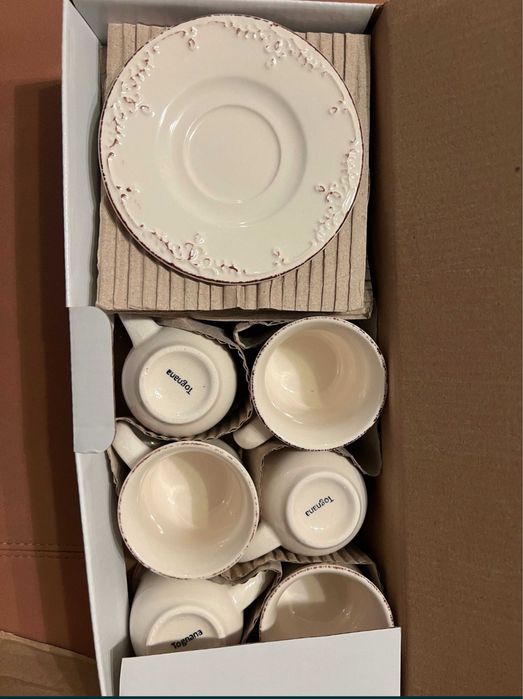 Set nou cesti cafea Tognana