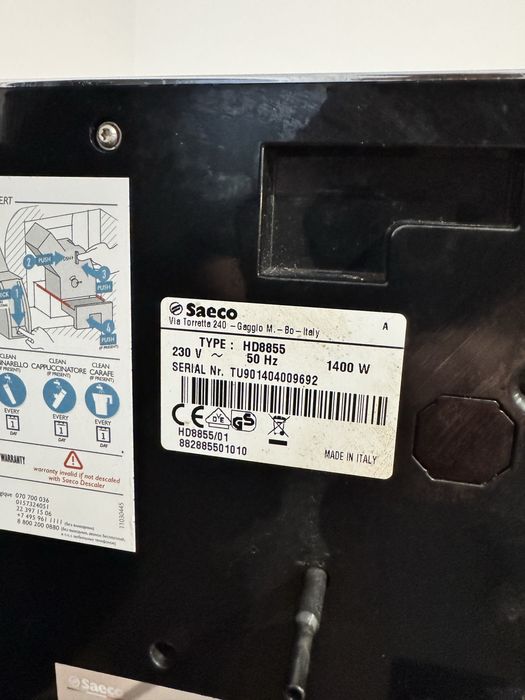 Vand aparat cafea Saeco Exprellia Evo