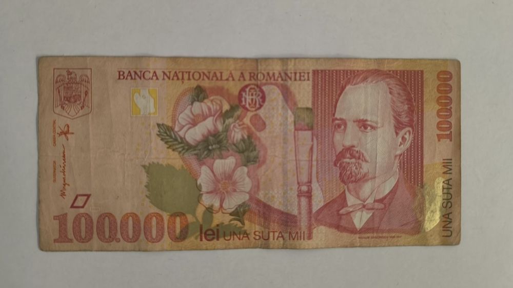 Bancnota 100000 lei 1998