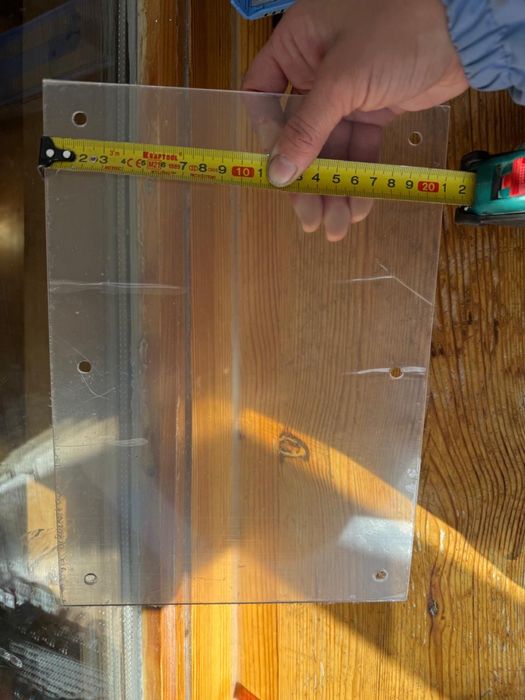 Оргстекло, покрытое пленкой