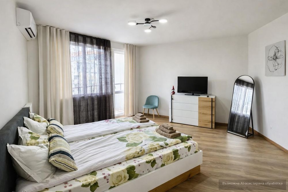 Дава се под наем Двустаен апартамент в Варна, ЖП Гара - 69 кв.м за 650 € - Снимка #4