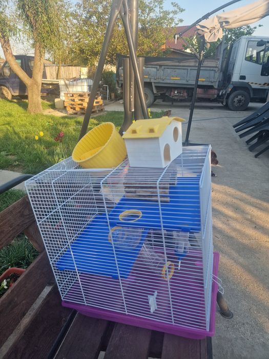 Cusca hamsteri 2 nivele