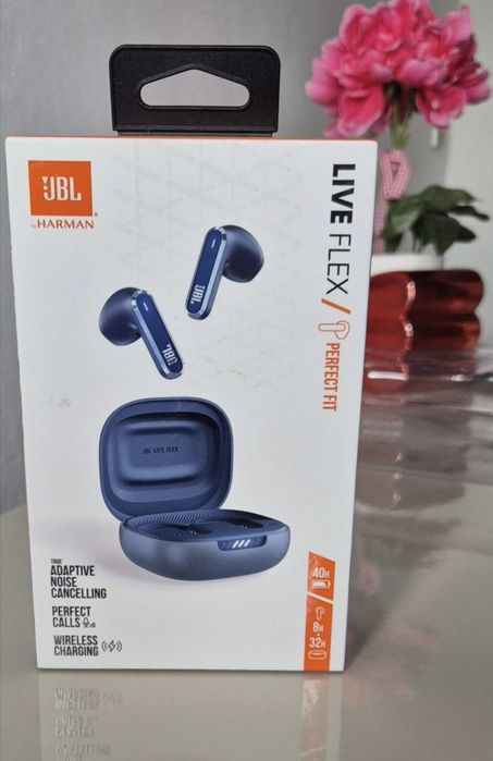 Casti wireless in ear JBL Live Flex,True Adaptive,Signature Sound,Noi