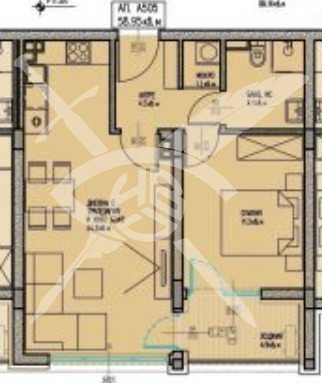 Продава се Двустаен апартамент в Бургас, Славейков - 67 кв.м за 1061 €/кв.м - Снимка #1