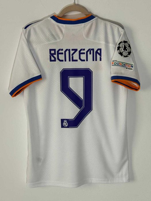 Tricou fotbal Real Madrid 21/22 Home