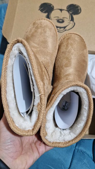 Walt Disney нови топли боти с апликация на Mickey Mouse Camel 38 EU