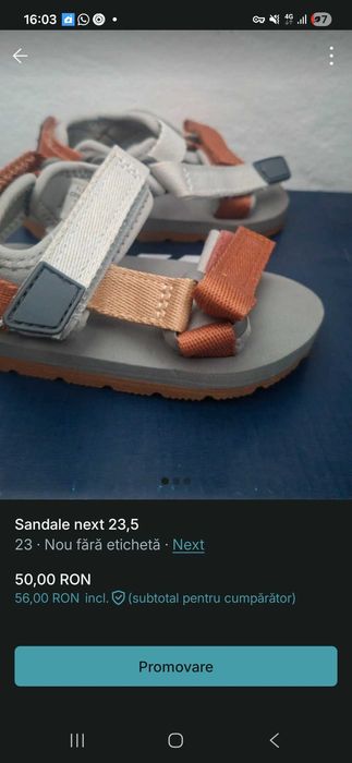 Sandale next  23,5