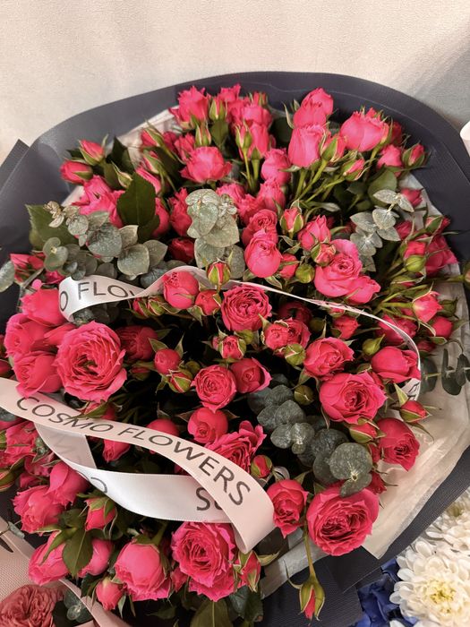 Цветы спрей розы