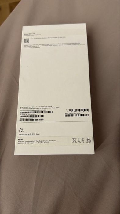 Iphone 16 pro max 256Gb