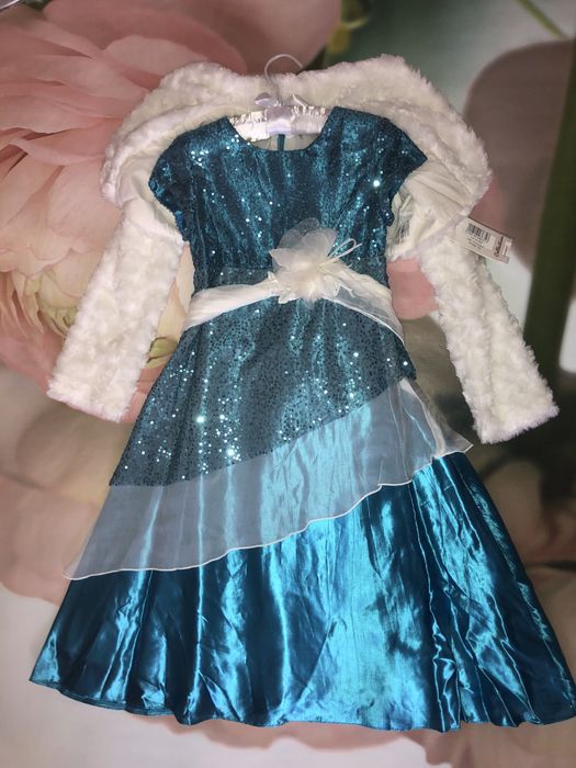 Новое. Красивое и нарядное платье и болеро. Польша