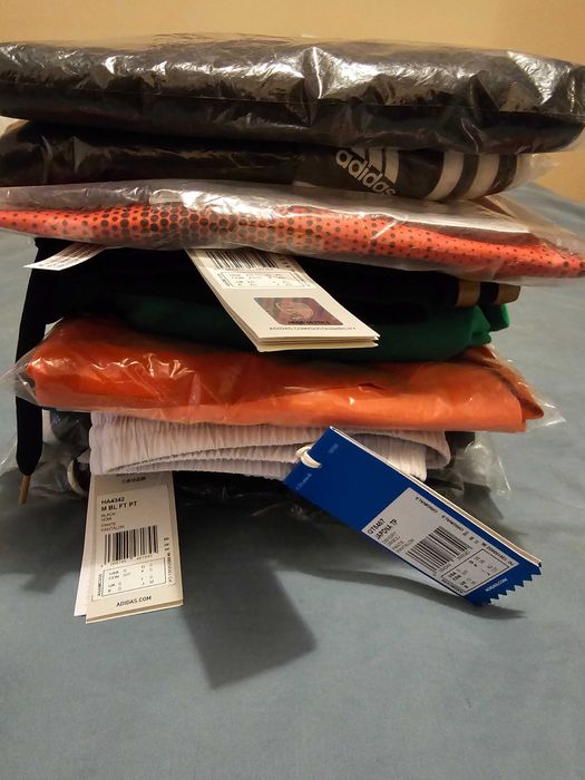 Lot 2 haine Adidas originale – 10 piese – NOI cu etichetă – 750 lei