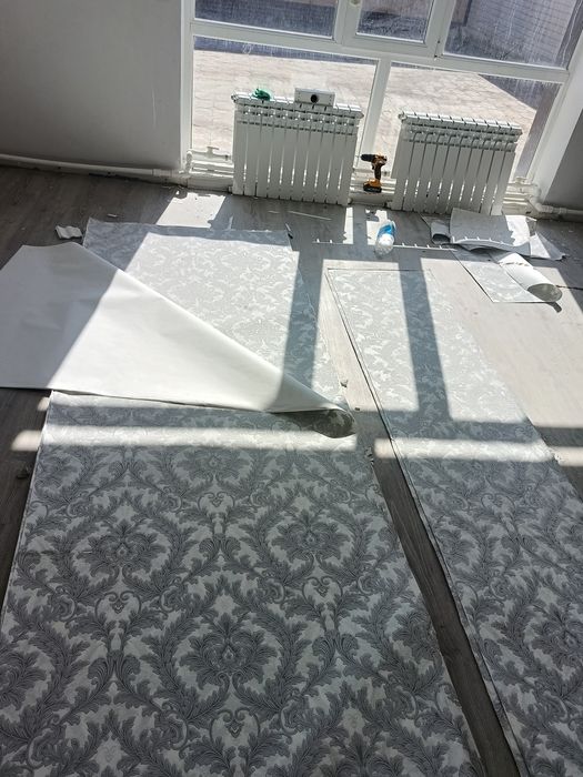 Б/у обои и галтел