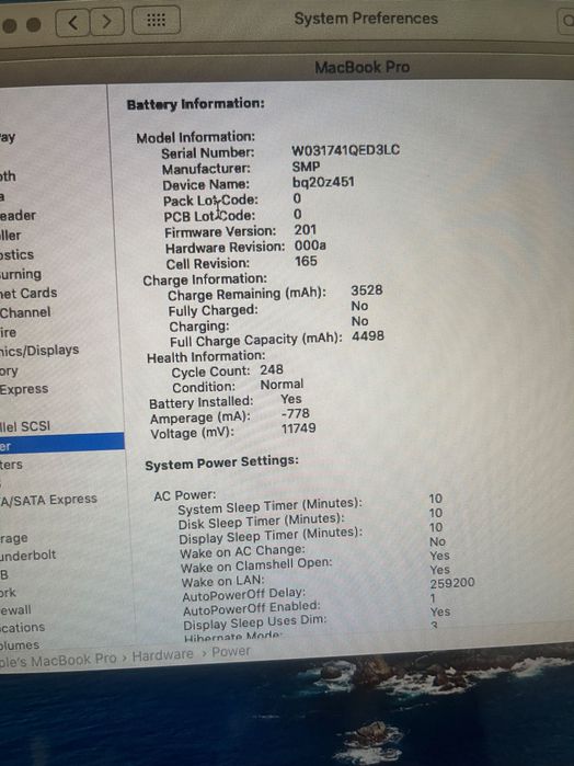 Macbook Pro (13-inch , mid 2012)